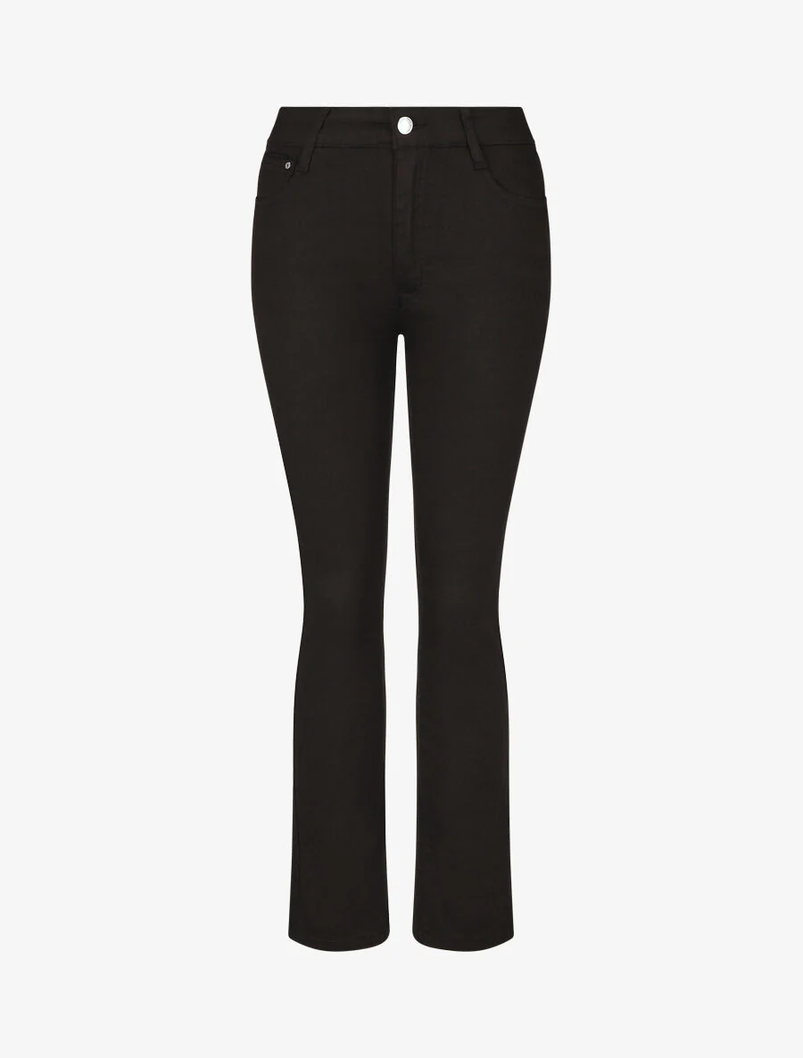 Rechte jeans in grote maat met standaard taille - zwart