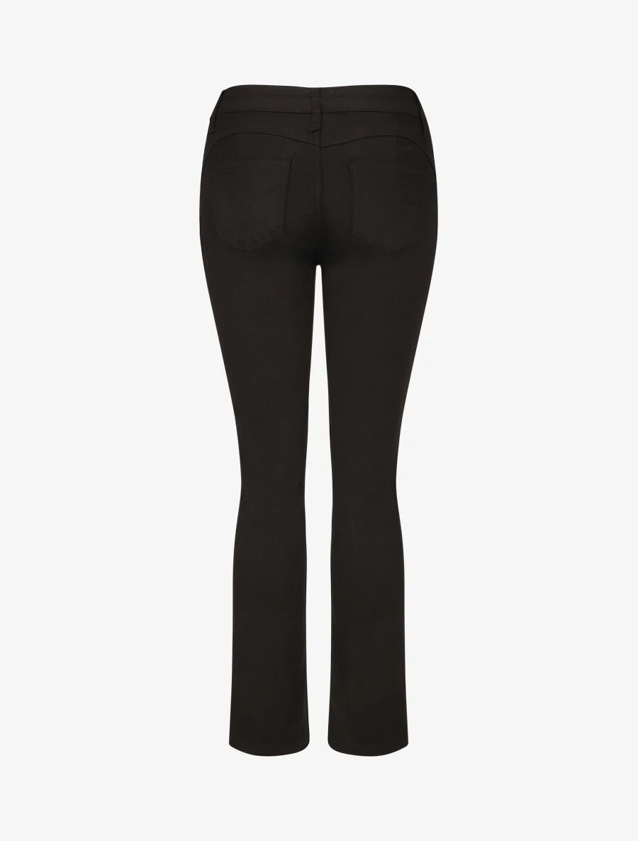 Rechte jeans in grote maat met standaard taille - zwart - Image 2