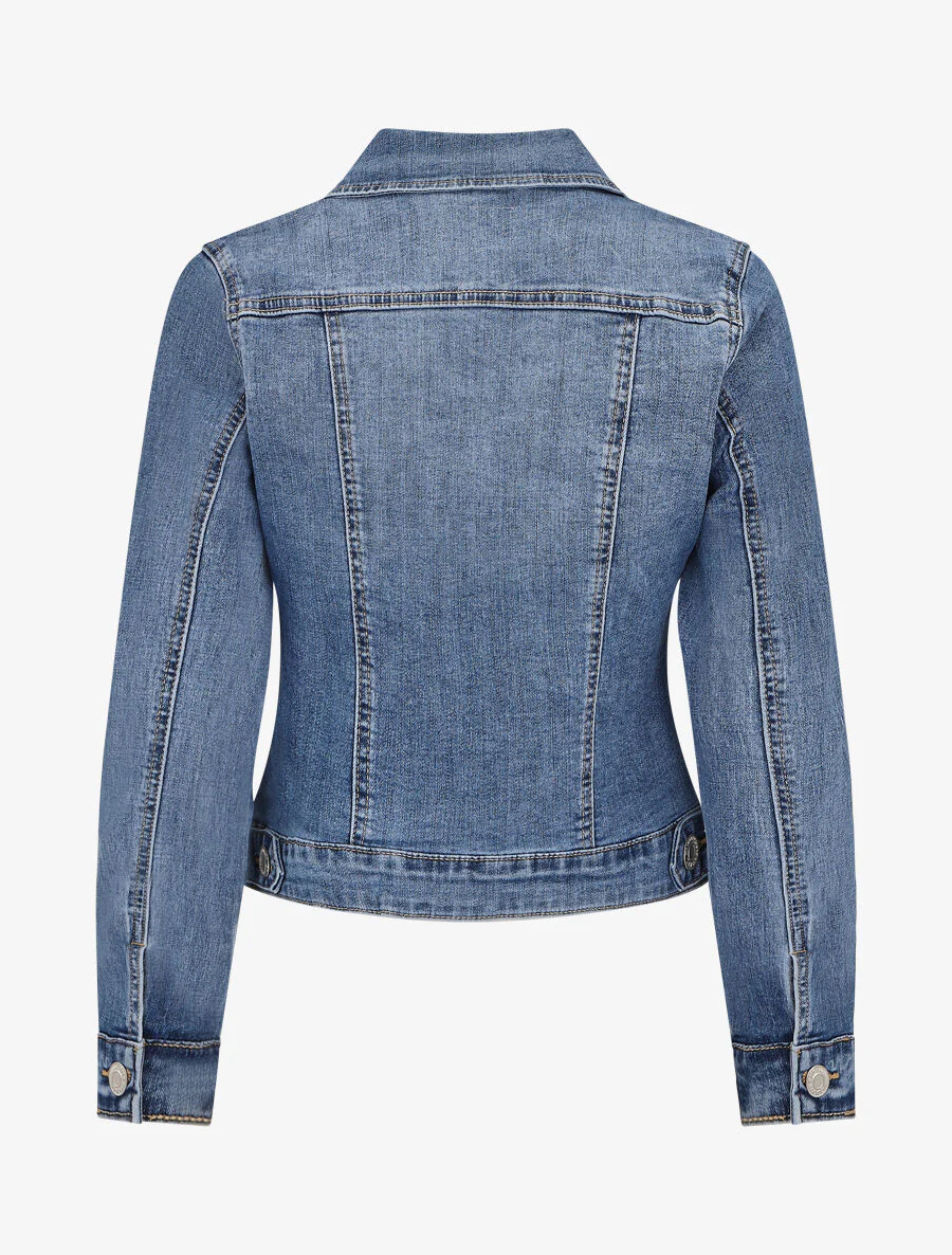 Spijkerjack met rechte snit - Blauw denim - Image 2