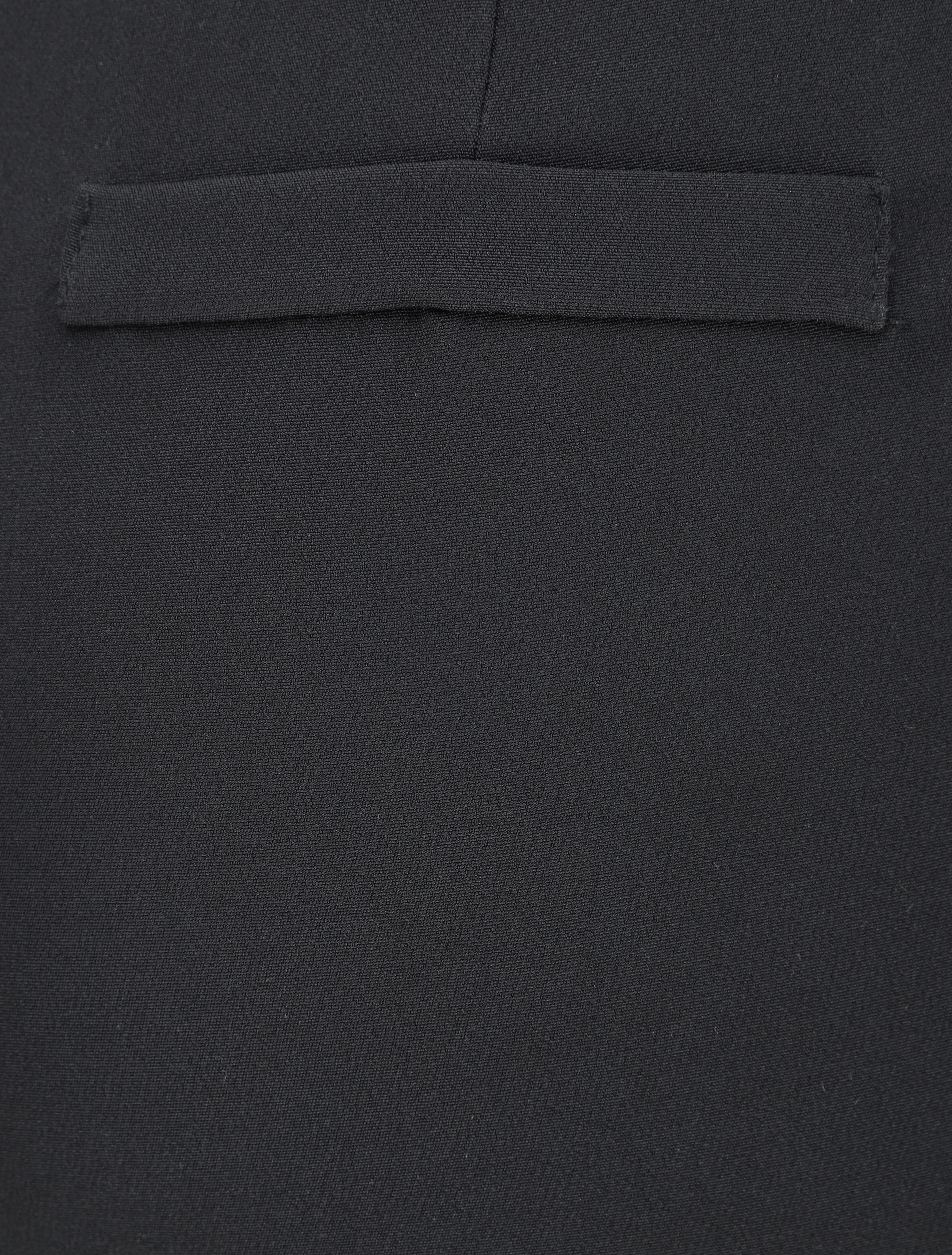 Rechte split broek - Zwart - Image 3