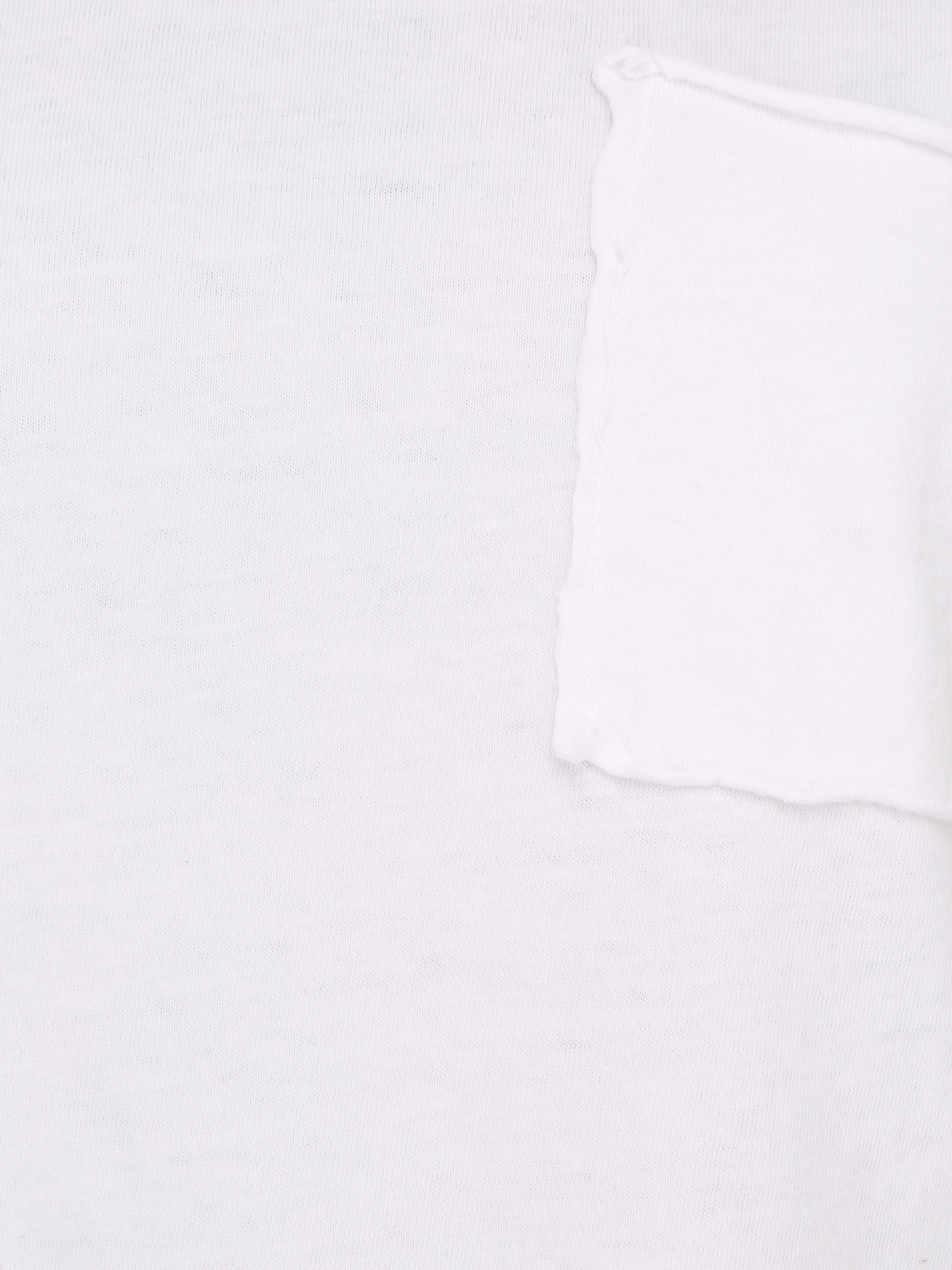 Recht effen T-shirt met korte mouwen - Wit - Image 3