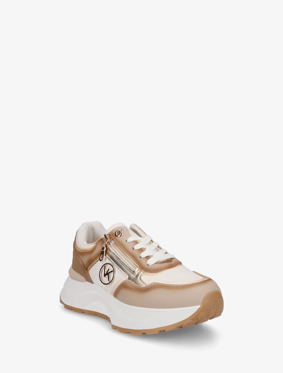 Rits sneakers met metalen sieraad - Mol - Image 2