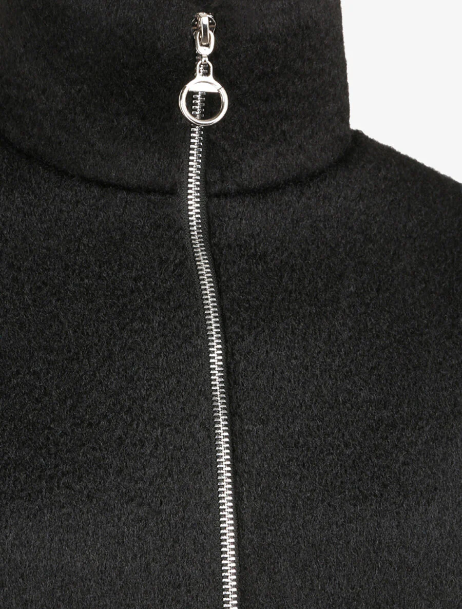 Ritsjas met opstaande kraag - Zwart - Image 3