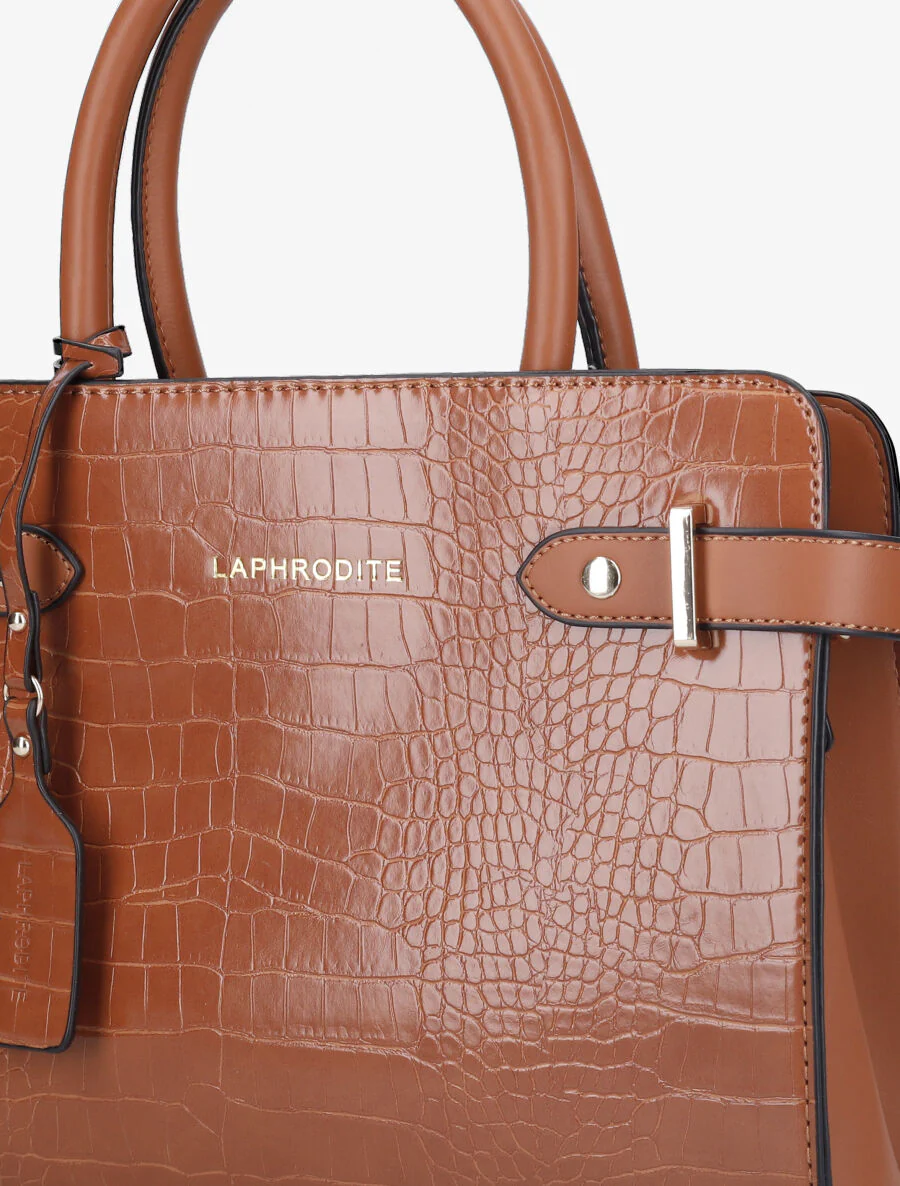 Romane handtas - Camel - Image 4