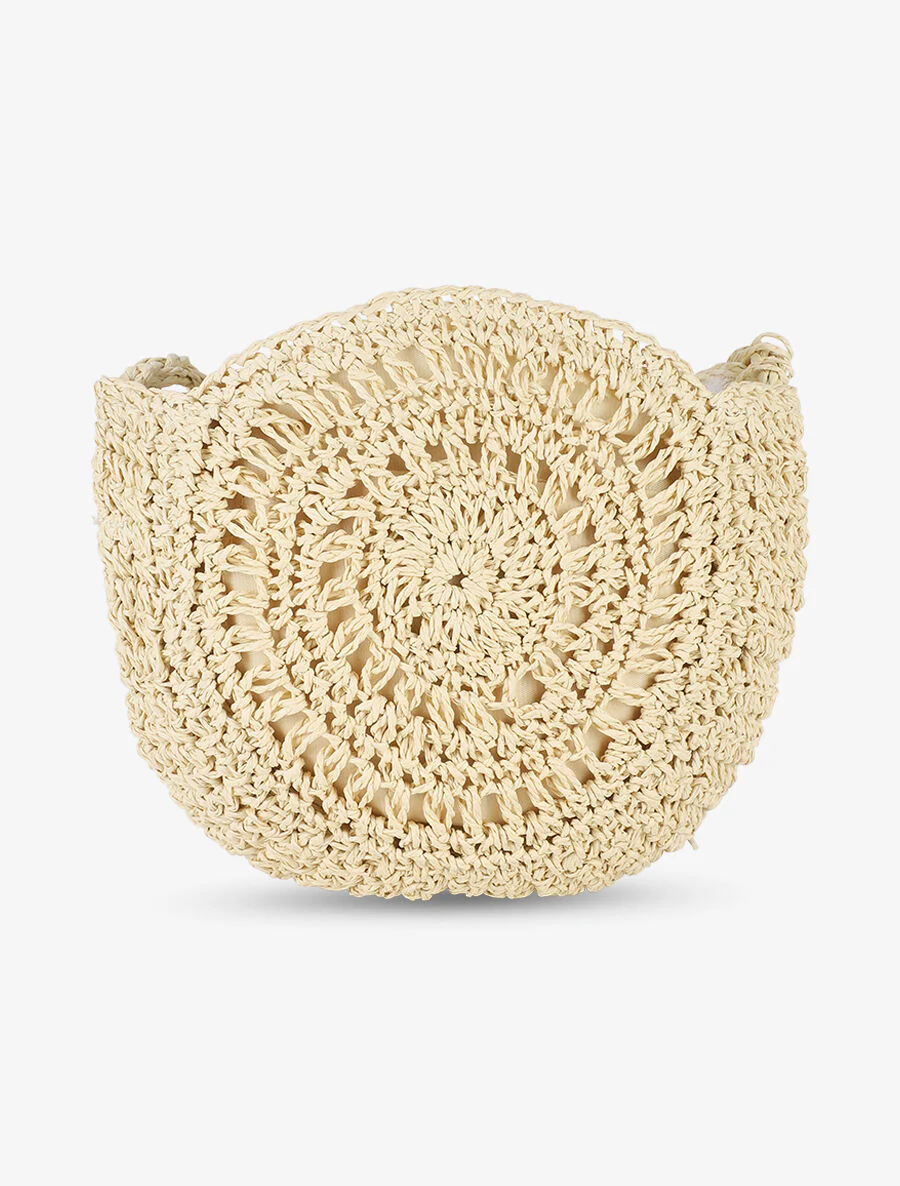 Rosa schoudertas - Lichtbeige - Image 2