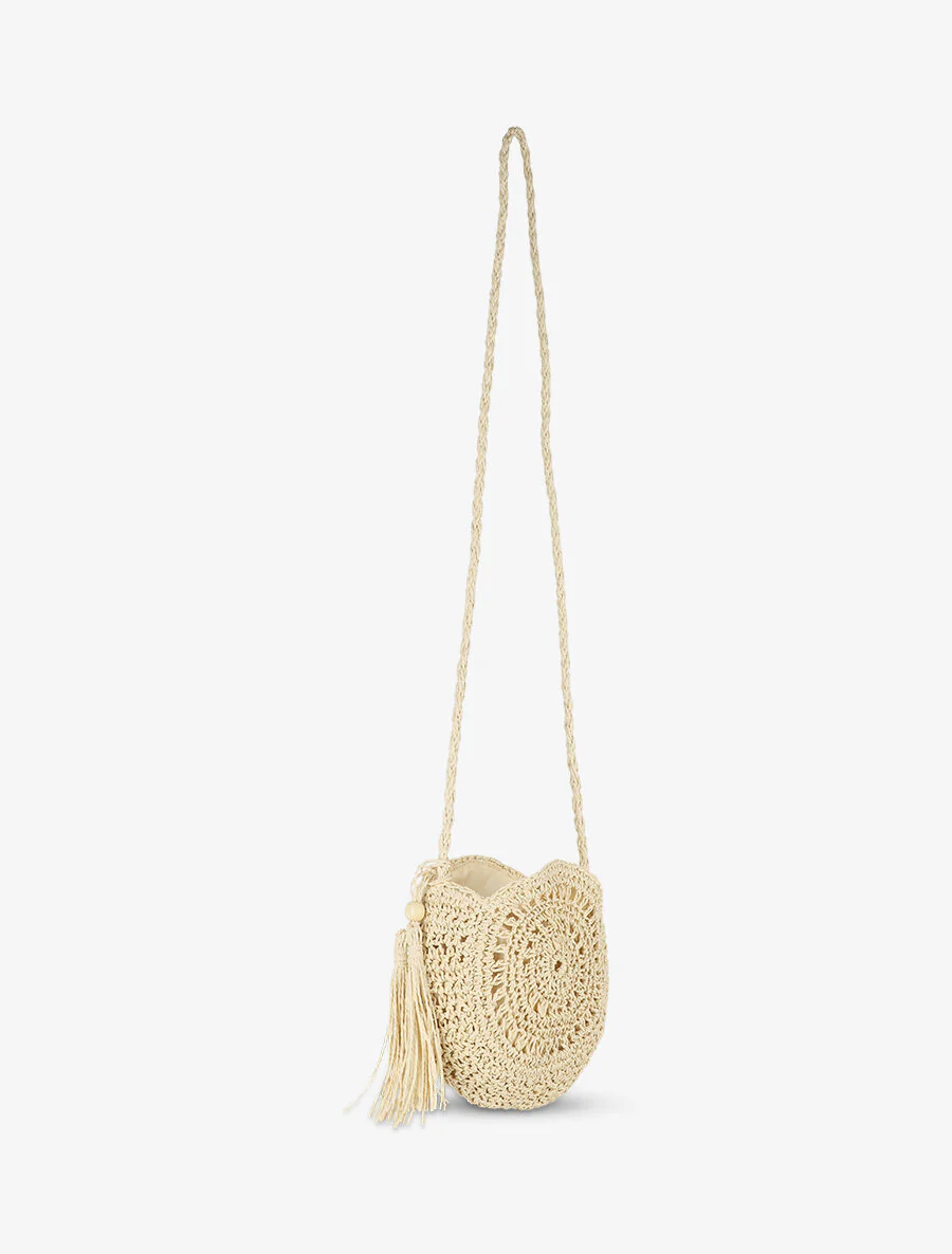 Rosa schoudertas - Lichtbeige - Image 3