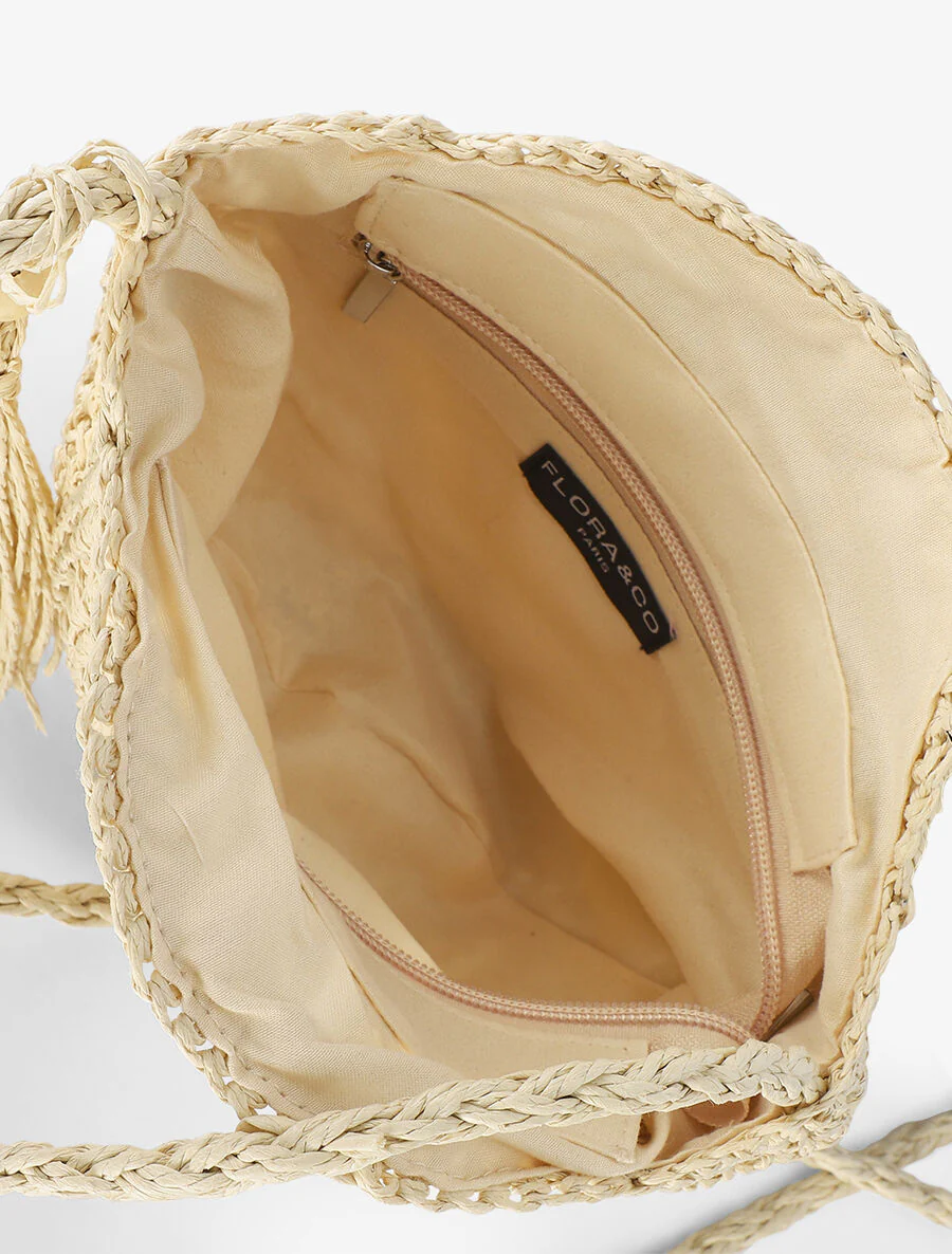 Rosa schoudertas - Lichtbeige - Image 4