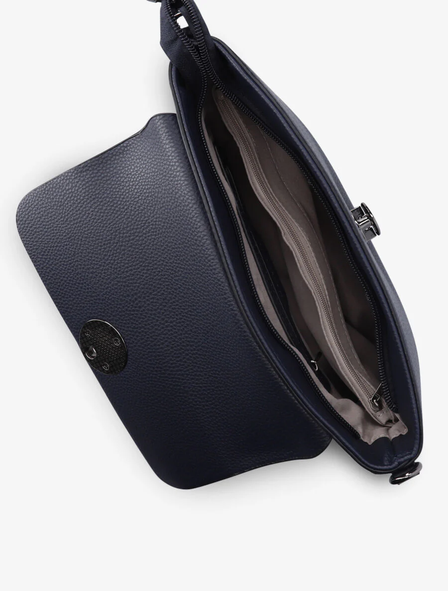 Roxane baguette tas - Marineblauw - Image 4