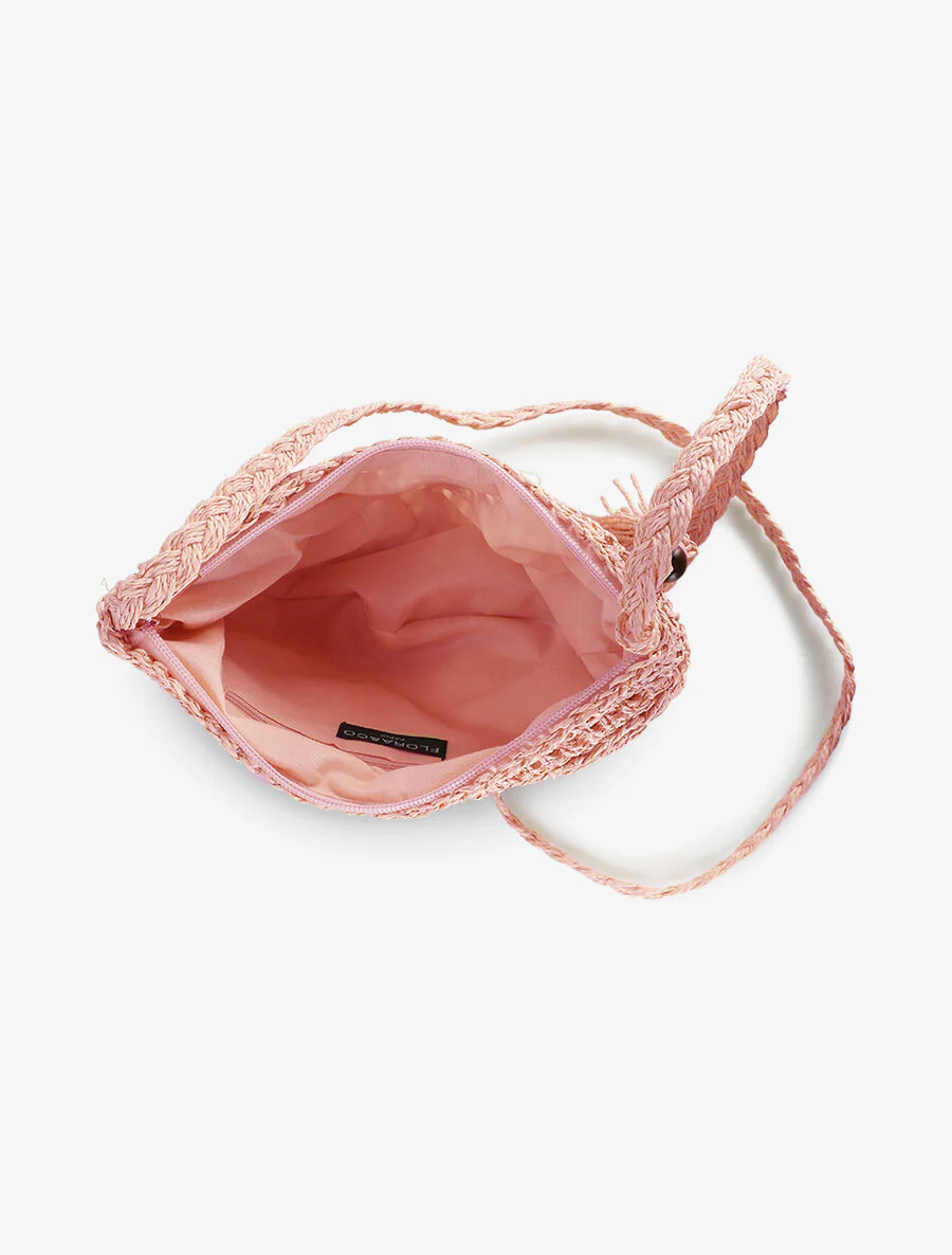 Rufina schoudertas - Roze - Image 4