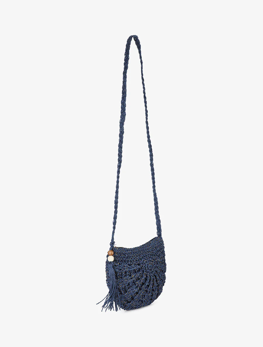 Rufina schoudertas - Marineblauw - Image 3