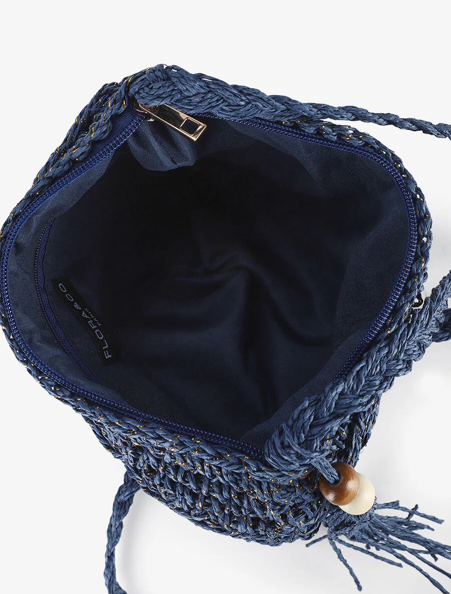 Rufina schoudertas - Marineblauw - Image 4