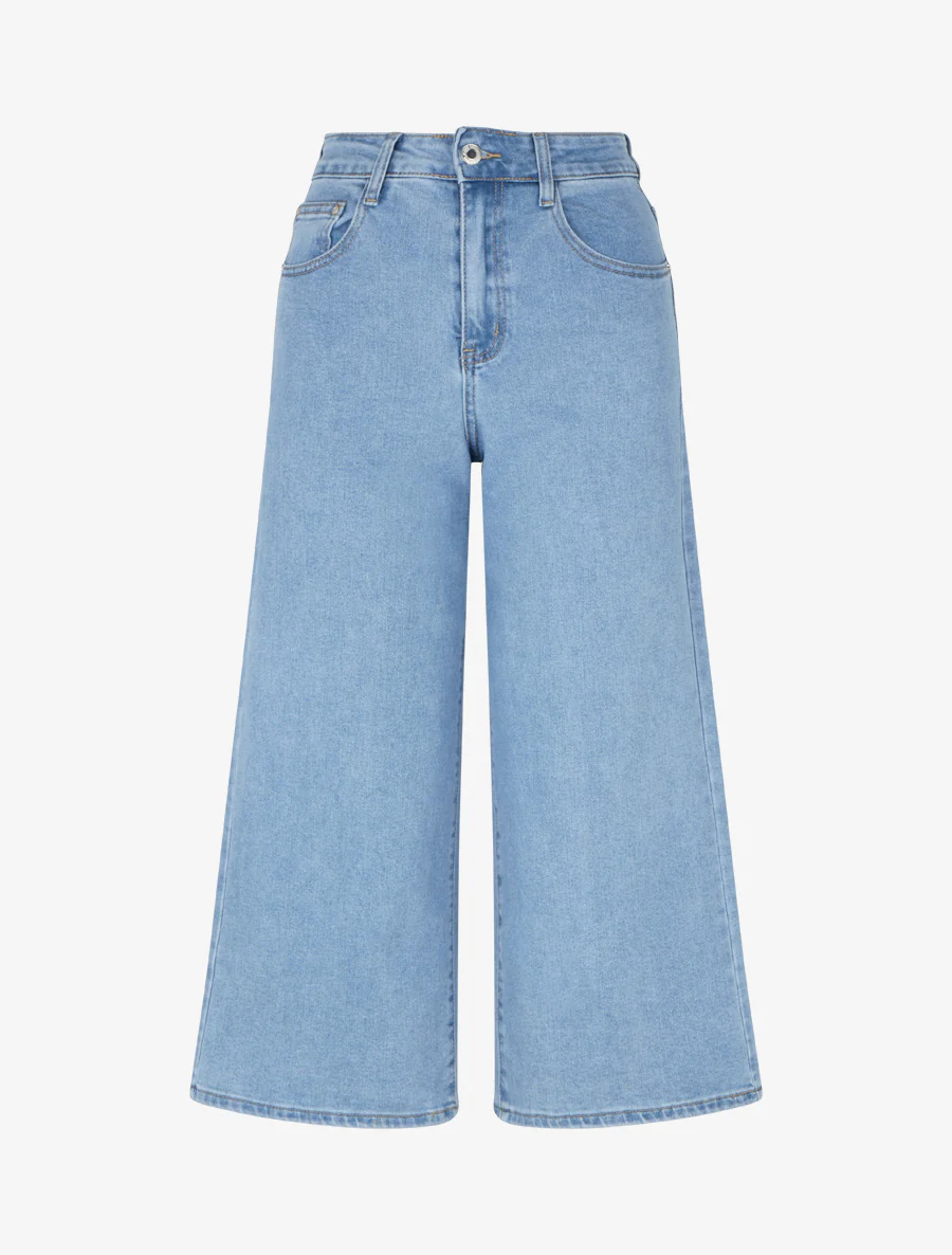 Ruime Bermuda standaardmaat - Blauw