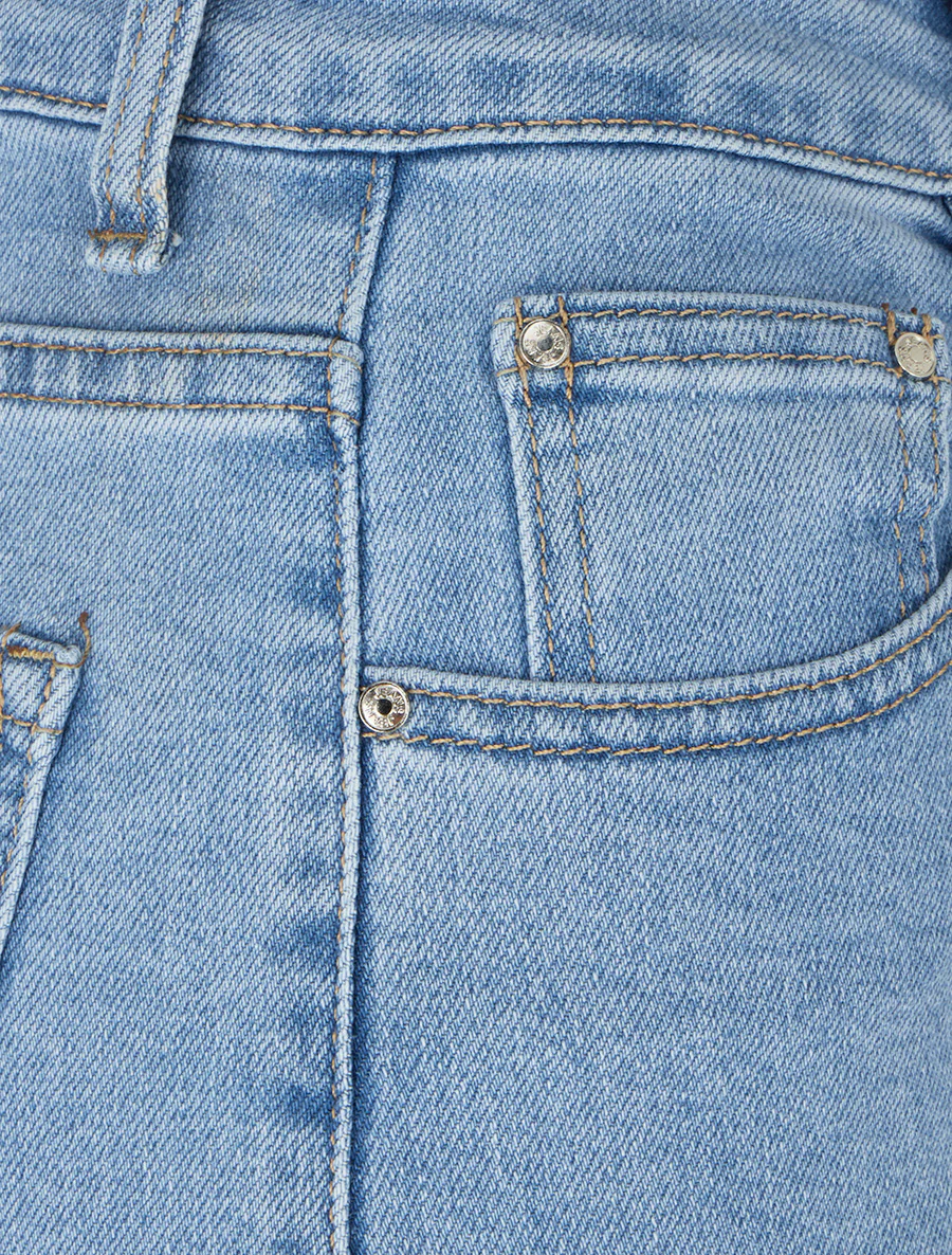 Ruime Bermuda standaardmaat - Blauw - Image 3