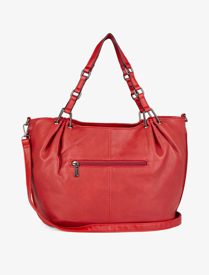 Elisa shopper tas - Rood - Image 3
