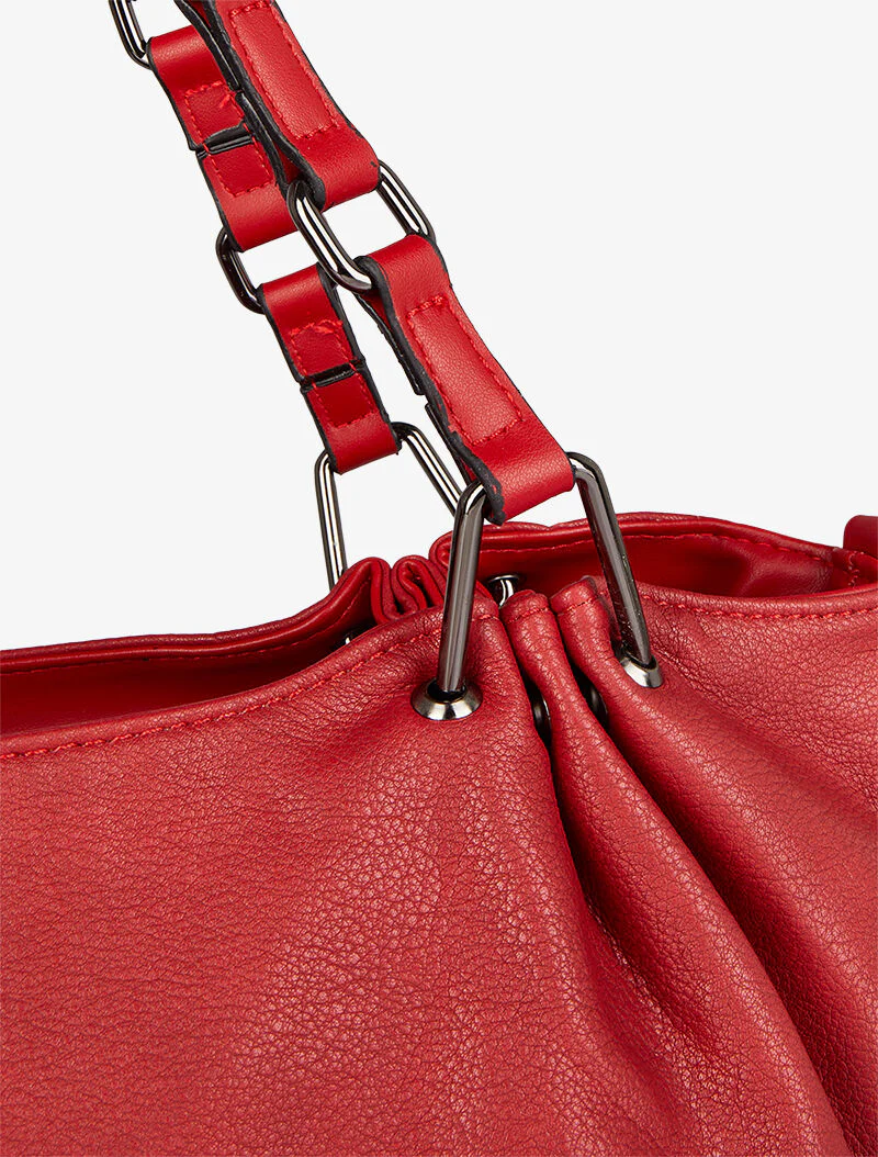Elisa shopper tas - Rood - Image 4