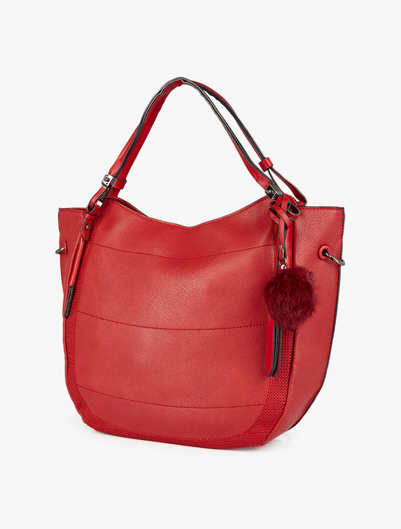 Maddy boodschappentas - Rood - Image 2