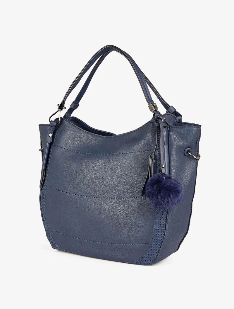 Maddy boodschappentas - Blauw - Image 2