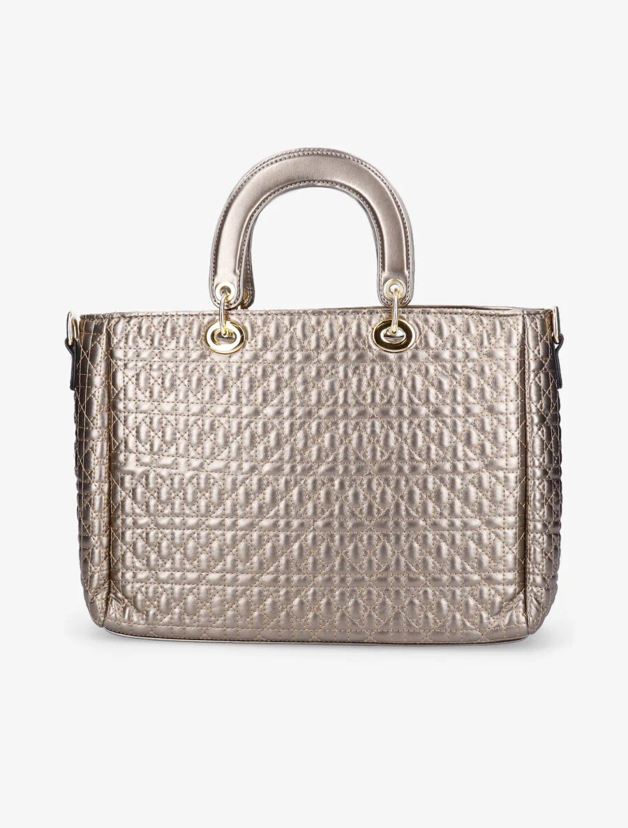Mathilde shopper tas - Lichtgoud - Image 3