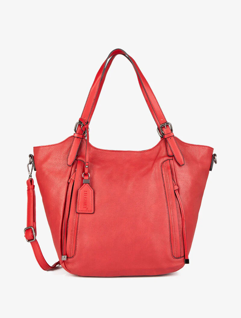 Monica shopper tas - Rood