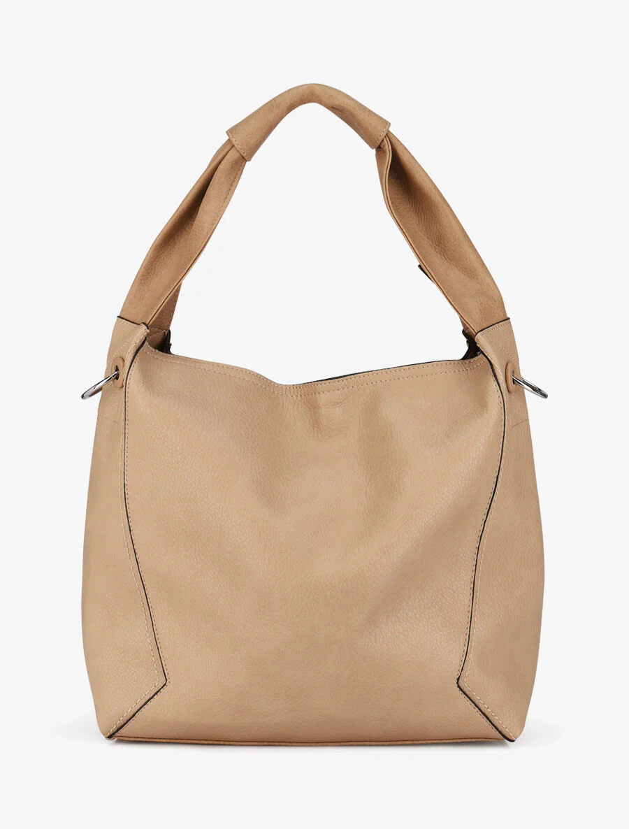 Saïma draagtas en clutch - taupe