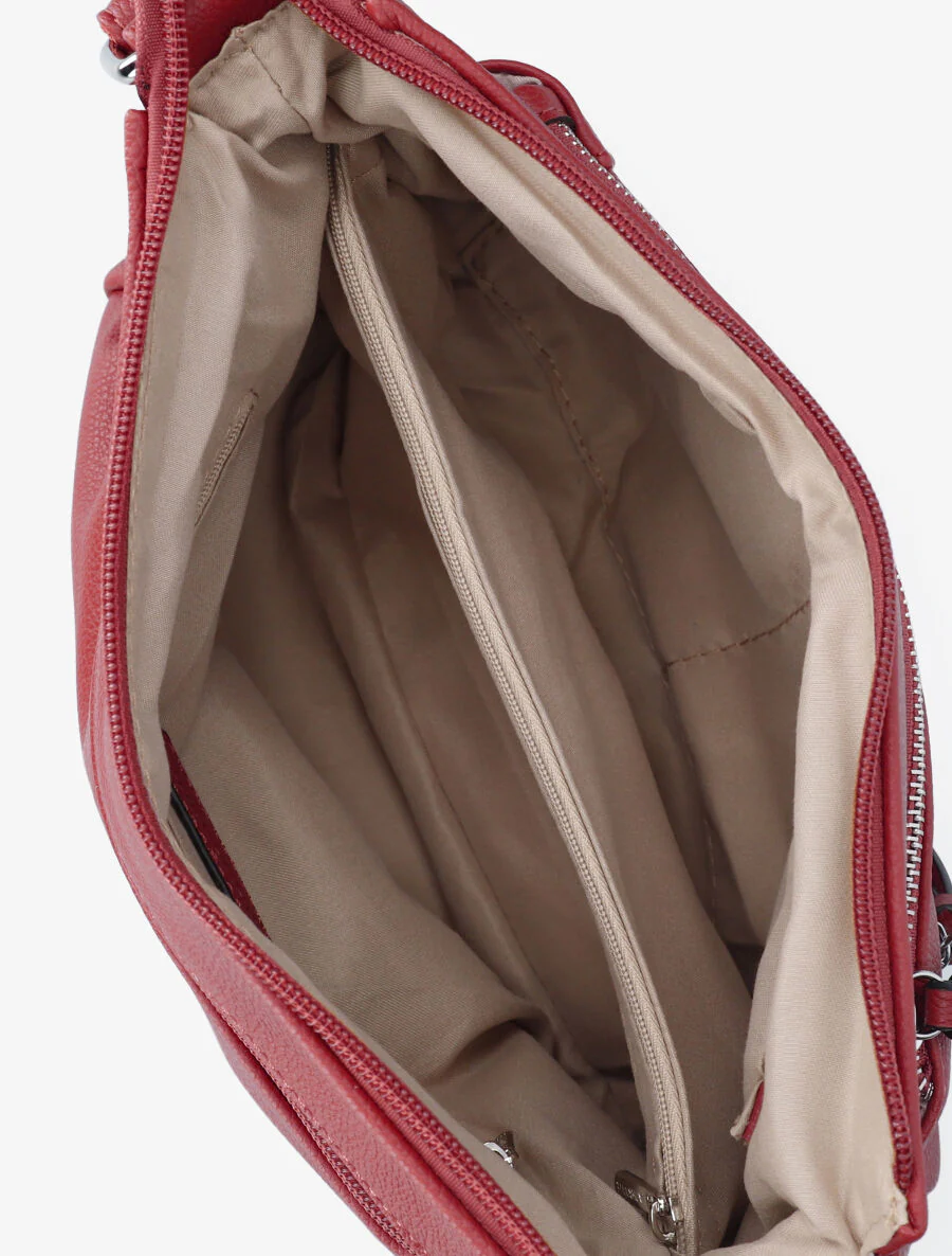 Sakina schoudertas - Rood - Image 5