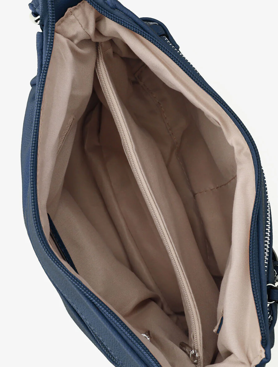 Sakina schoudertas - Marineblauw - Image 5