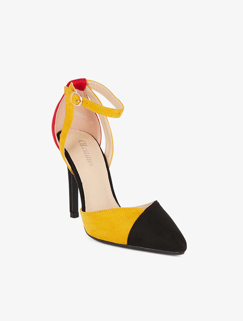 Colorblock sandalen - zwart - Image 2