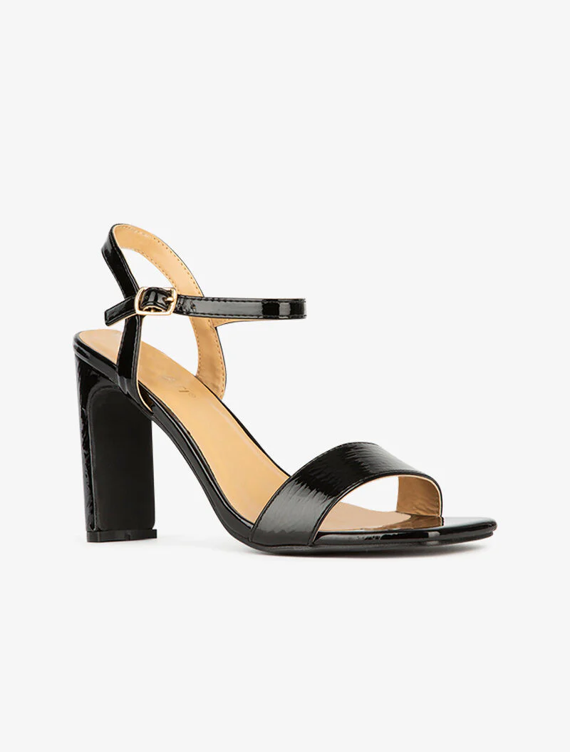 Sandalen met blokhak - zwart - Image 3