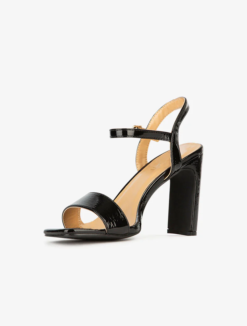 Sandalen met blokhak - zwart - Image 4