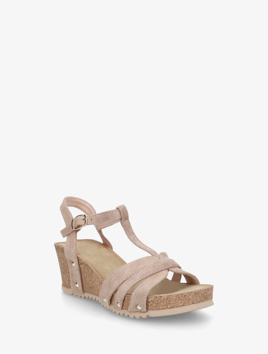 Sandalen van suèdine met T-bandje - Mol - Image 2