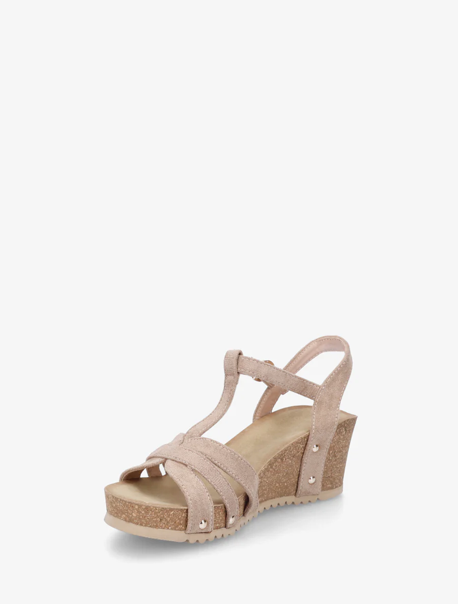 Sandalen van suèdine met T-bandje - Mol - Image 3