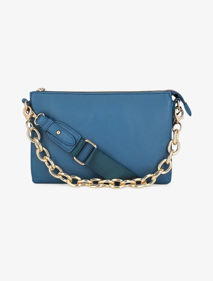 Alana schoudertas - Blauw
