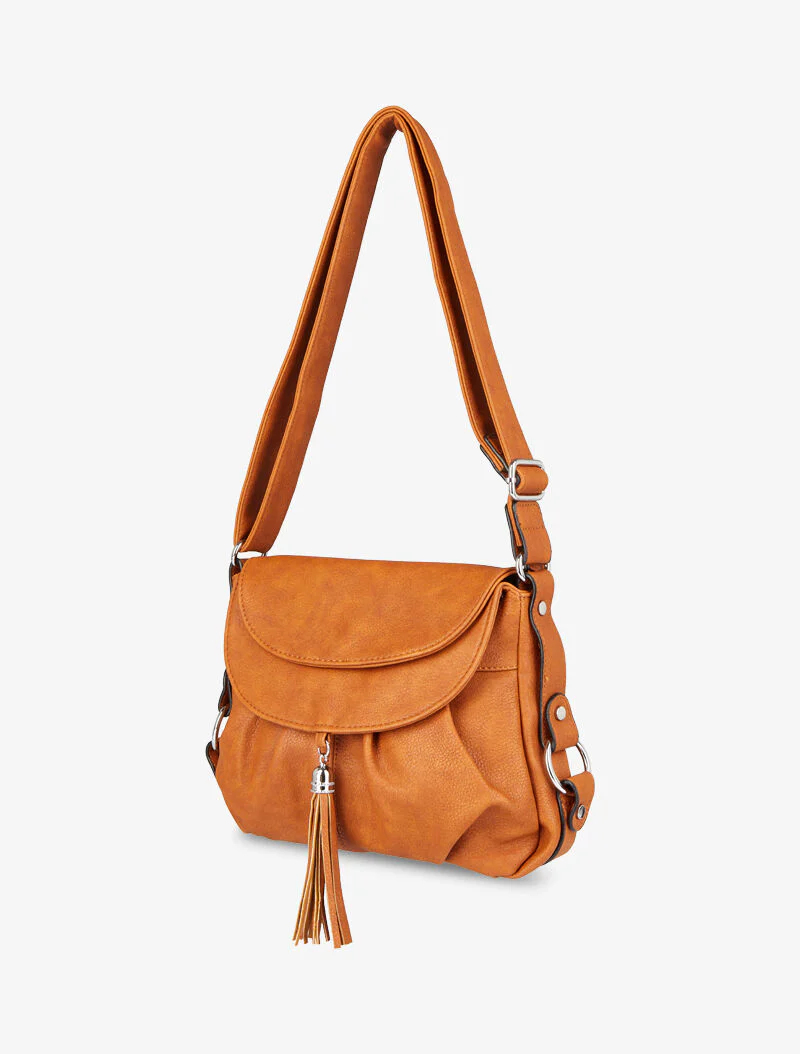Schoudertas Aline - Camel - Image 2