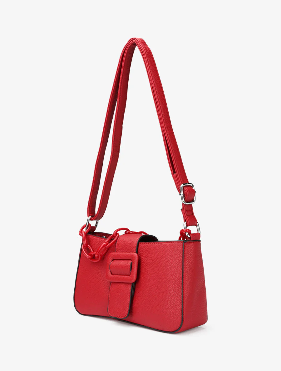 Amandine schoudertas - Rood - Image 2