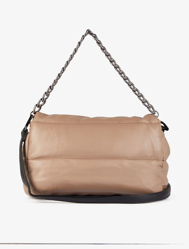 Eryne schoudertas - Taupe - Image 3