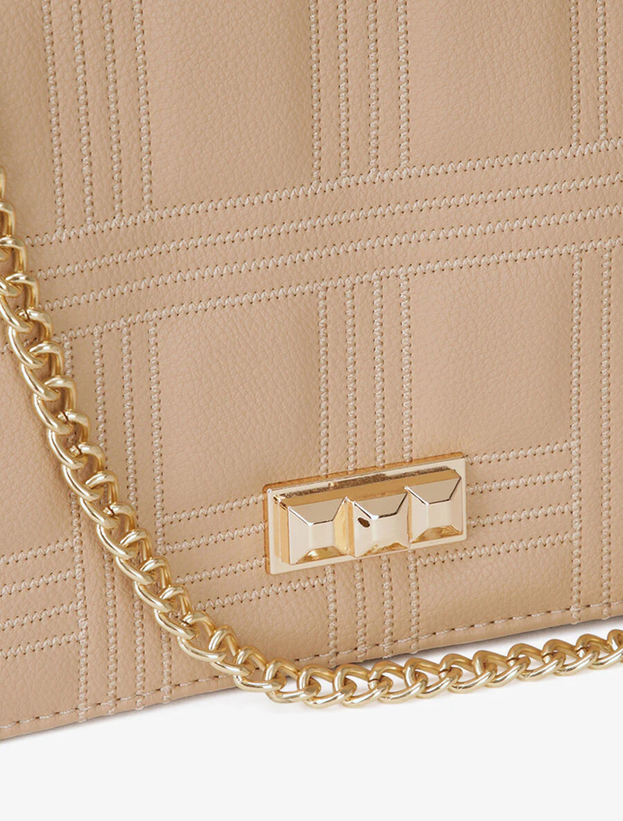 Gabrielle schoudertas - Beige - Image 4