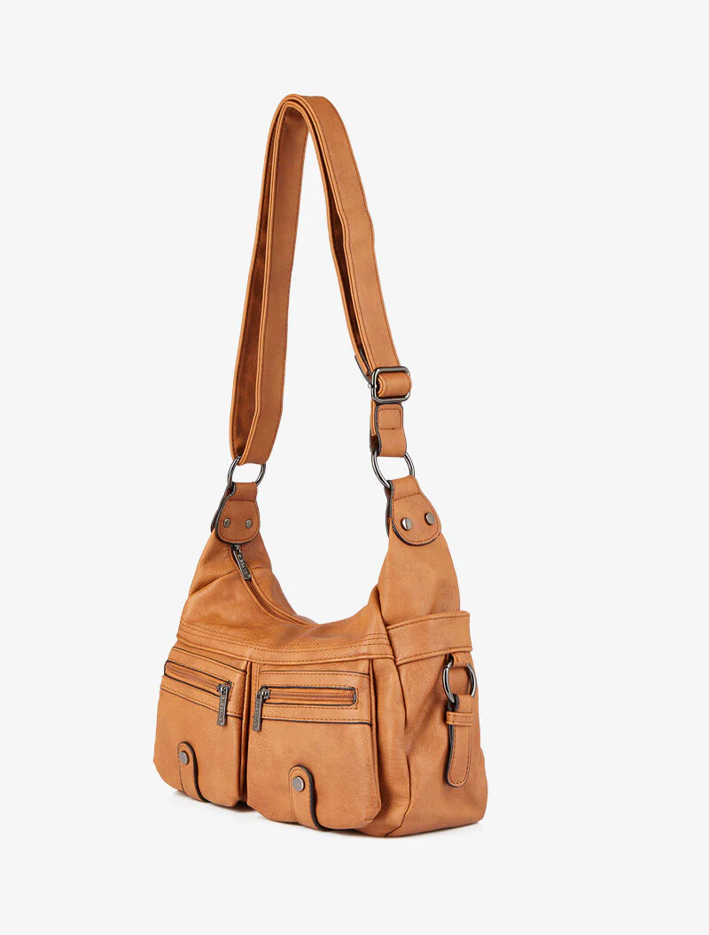 Schoudertas Marthe - Camel - Image 2