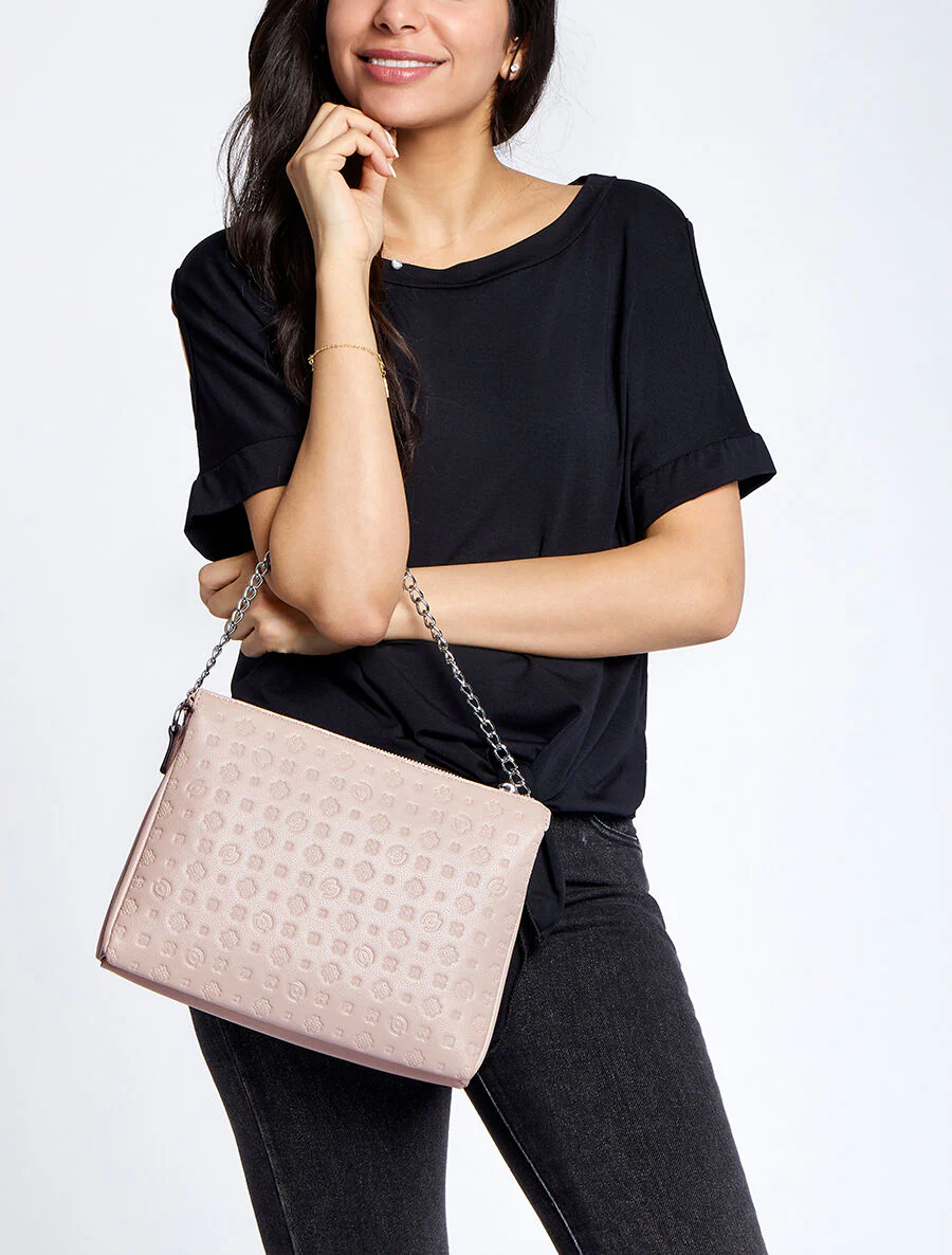 Nora schoudertas - Beige - Image 4