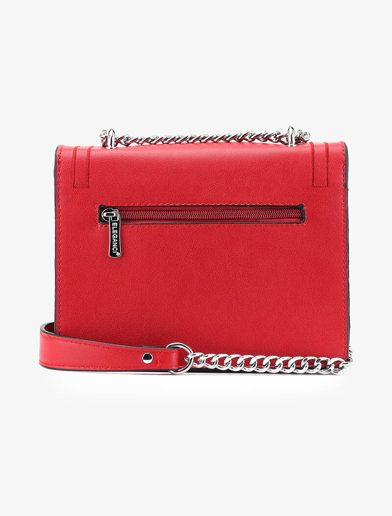 Raissa schoudertas - rood - Image 3