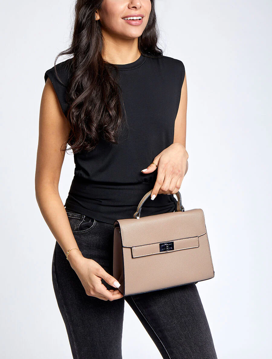 Suzanne schoudertas - Beige - Image 4