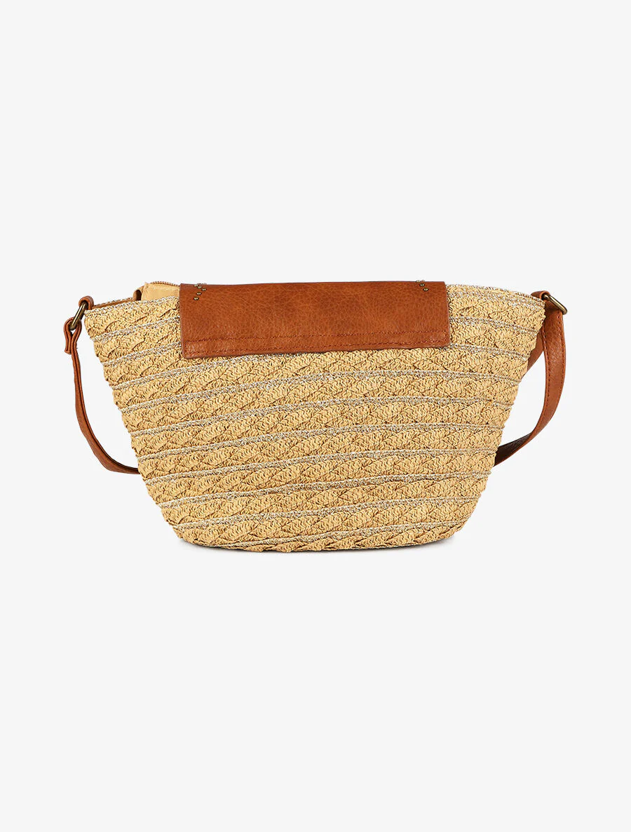 Schoudertas Tess - Camel/goud - Image 2