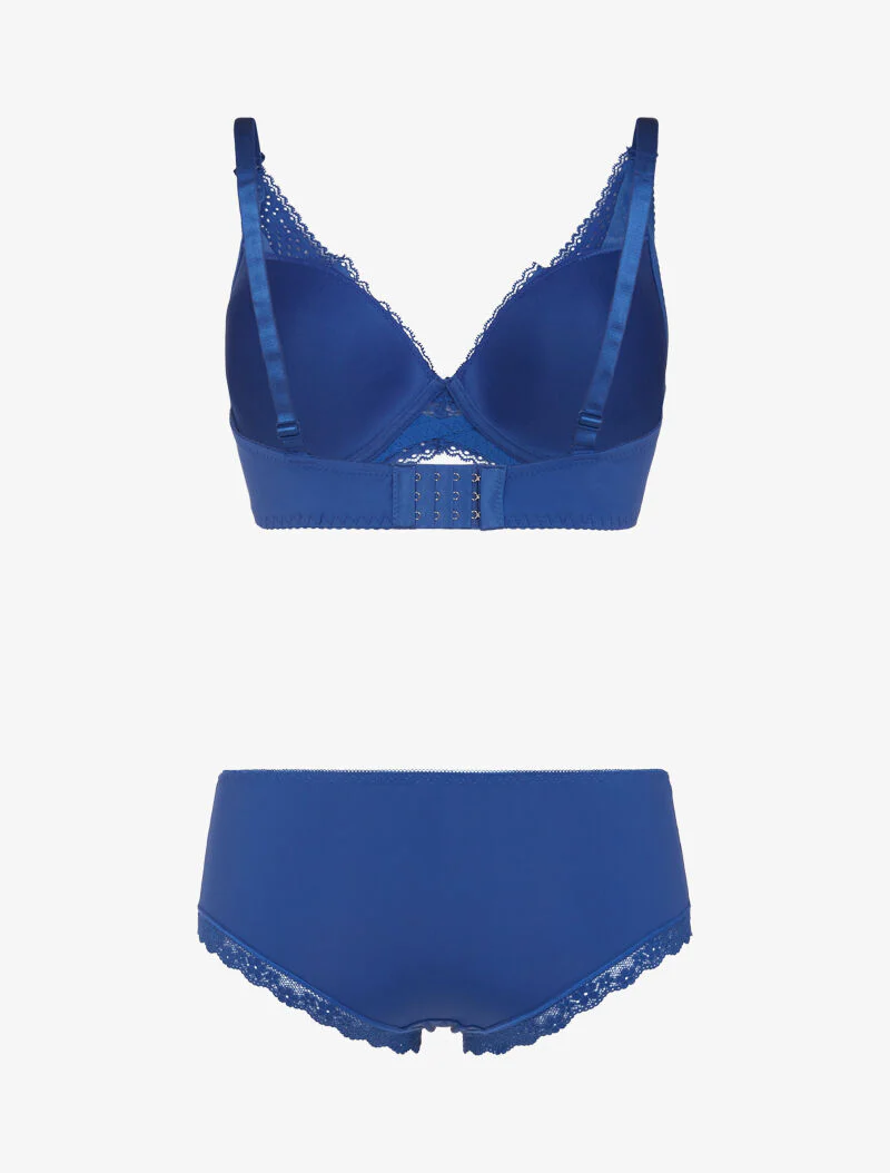 Set met gestileerde bloemen - blauw - Image 2