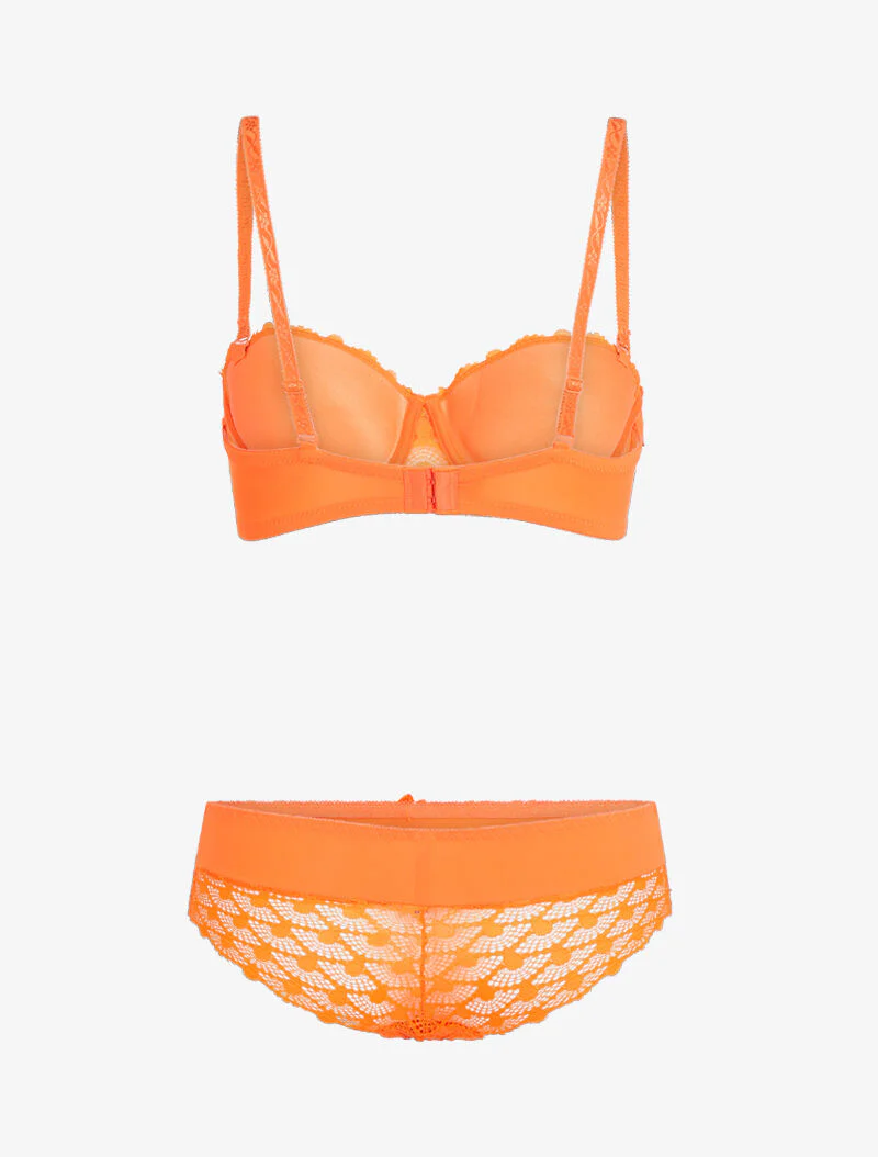Set met spijkers en riemen - oranje - Image 2