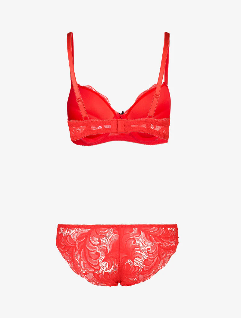 Kant kanten push-up set - rood - Image 2