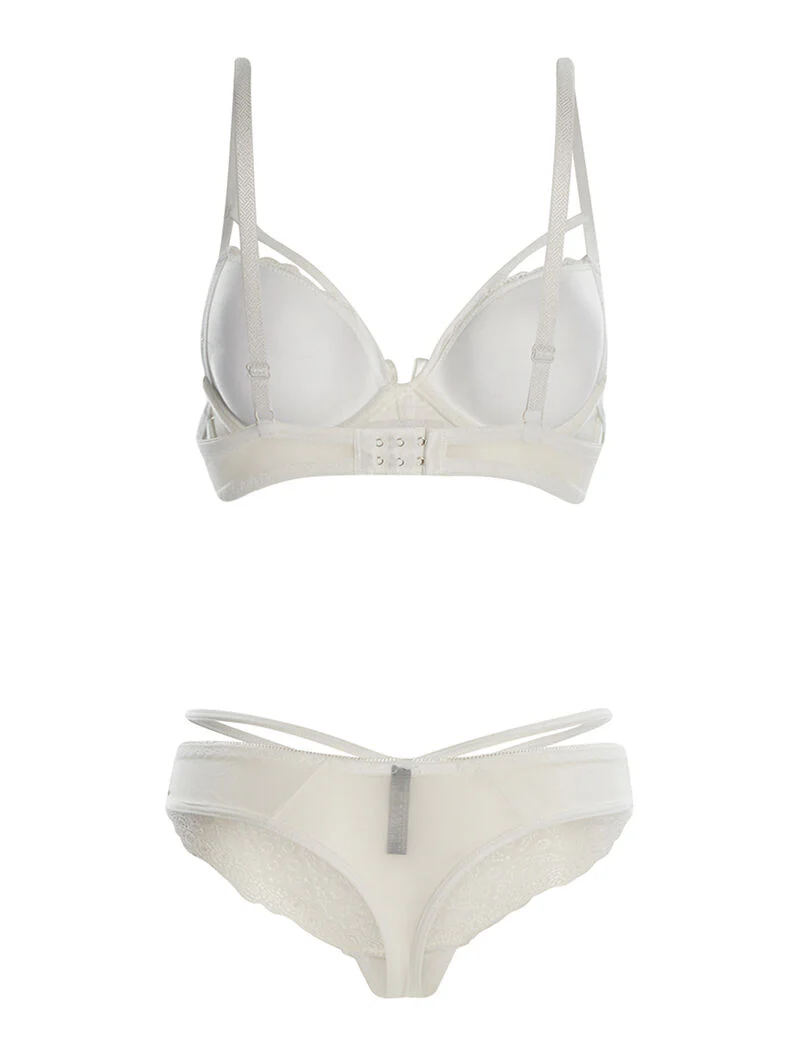 Set SG en string borst lace - wit - Image 2