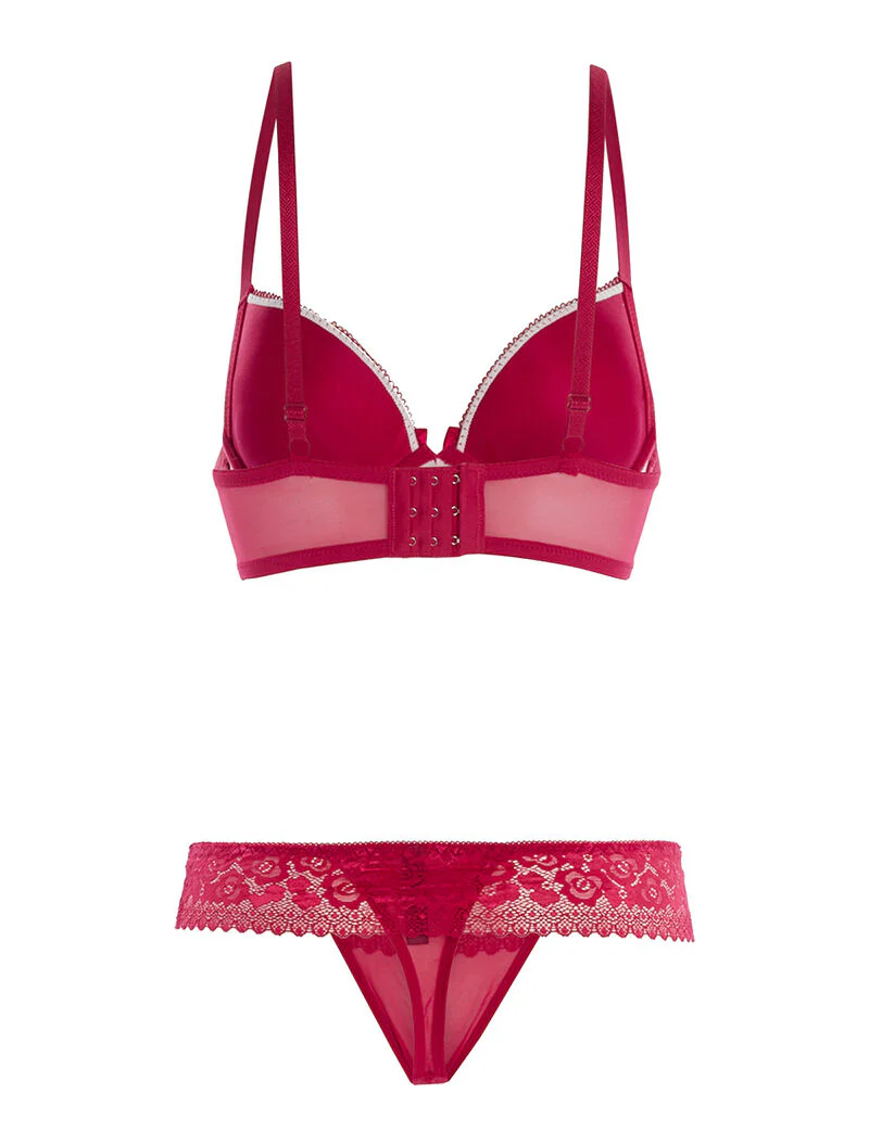 Set SG en kanten string - fuchsia - Image 2