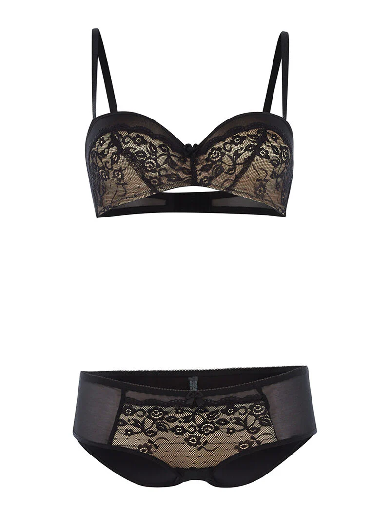 SG set kantmand en slip - zwart