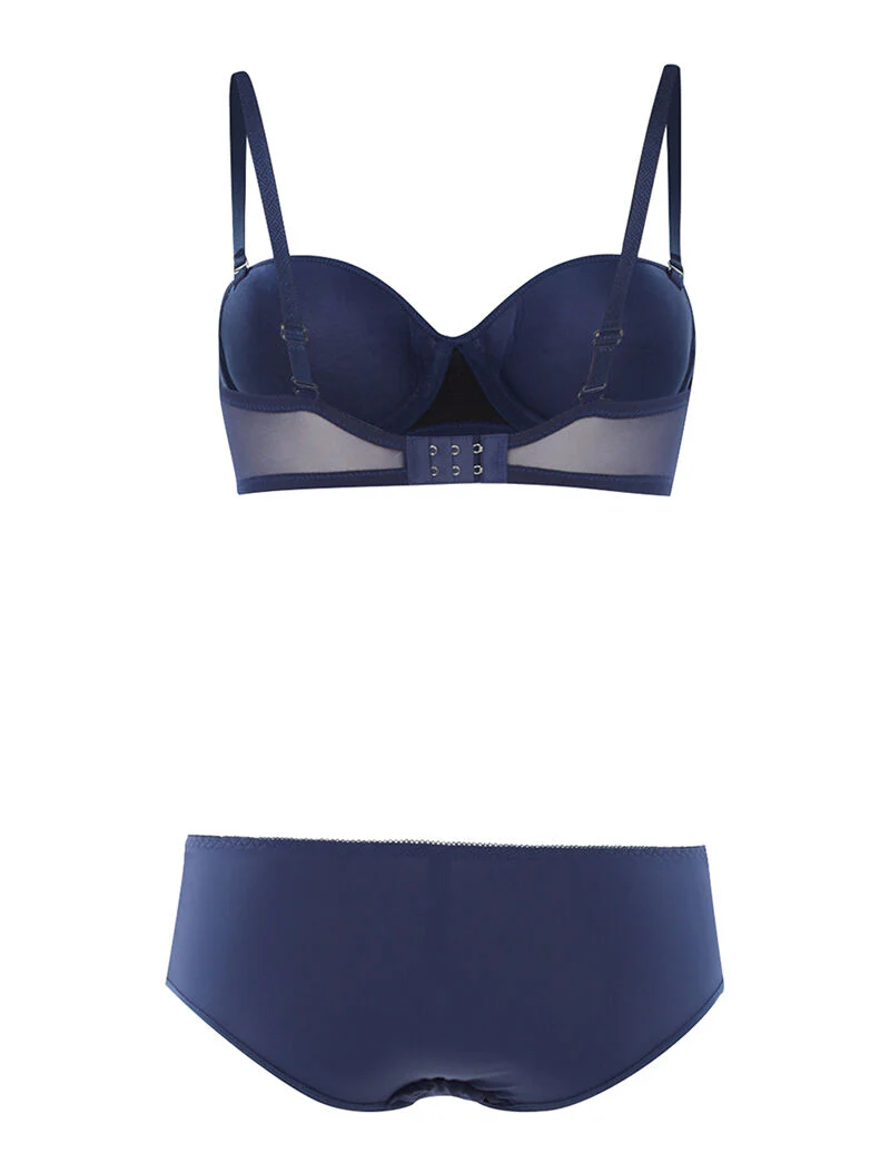 Set SG mand dentelle en slip - marineblauw - Image 2