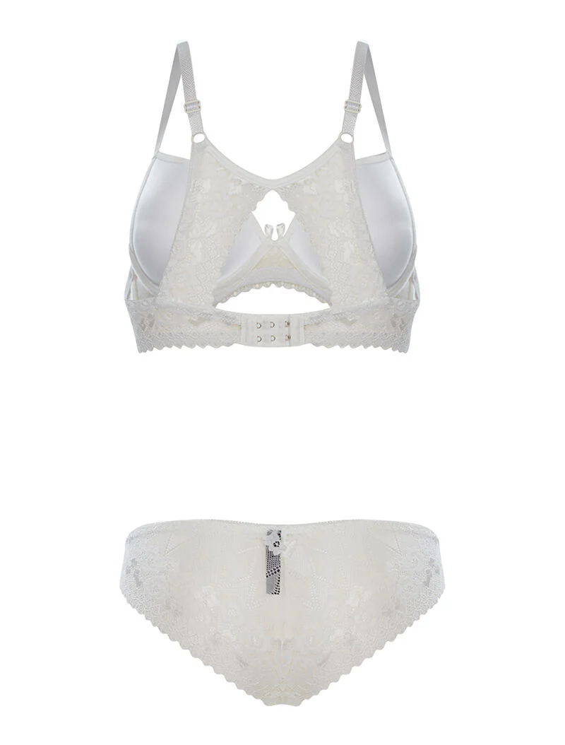 SG set met racerback en slip - wit - Image 2