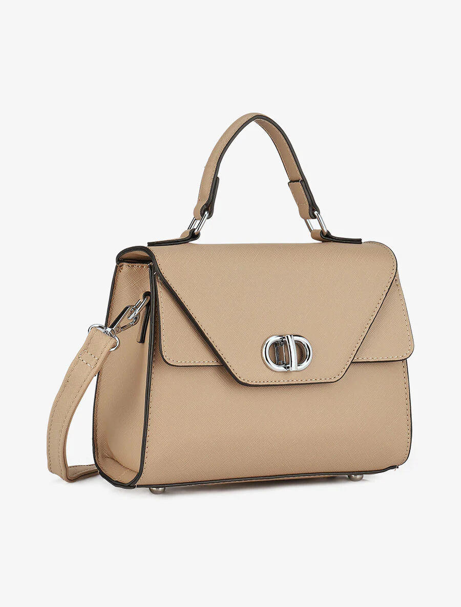 Shades handtas - Taupe - Image 3